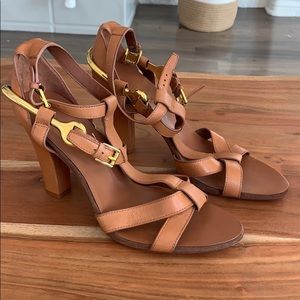 COPY - Brand new Ralph Lauren tan heels size 11B
